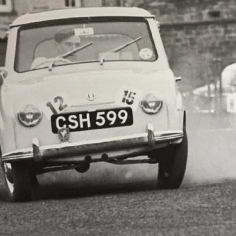 La Gogomobile en course...